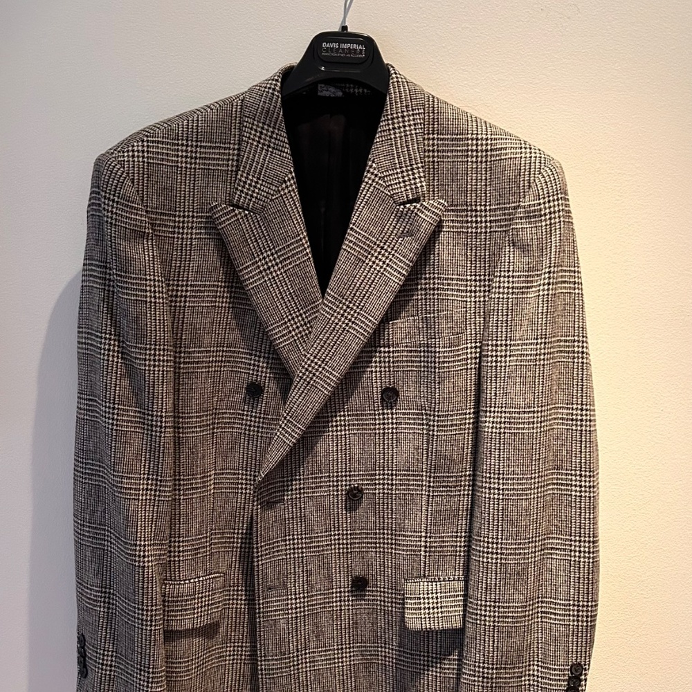 Hackett double breasted check sport jacket - Picture 3 of 5